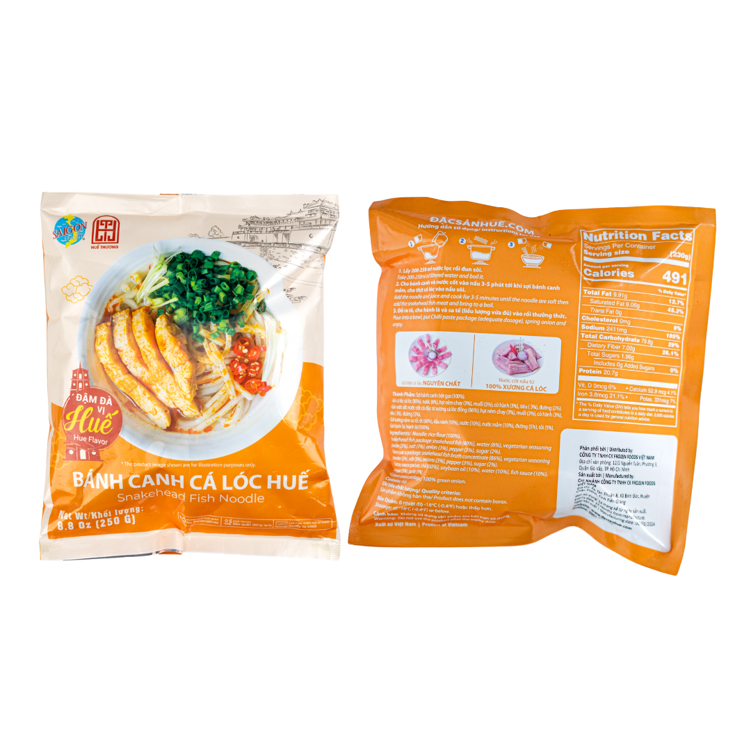 Bánh Canh Cá Lóc Huế 250g