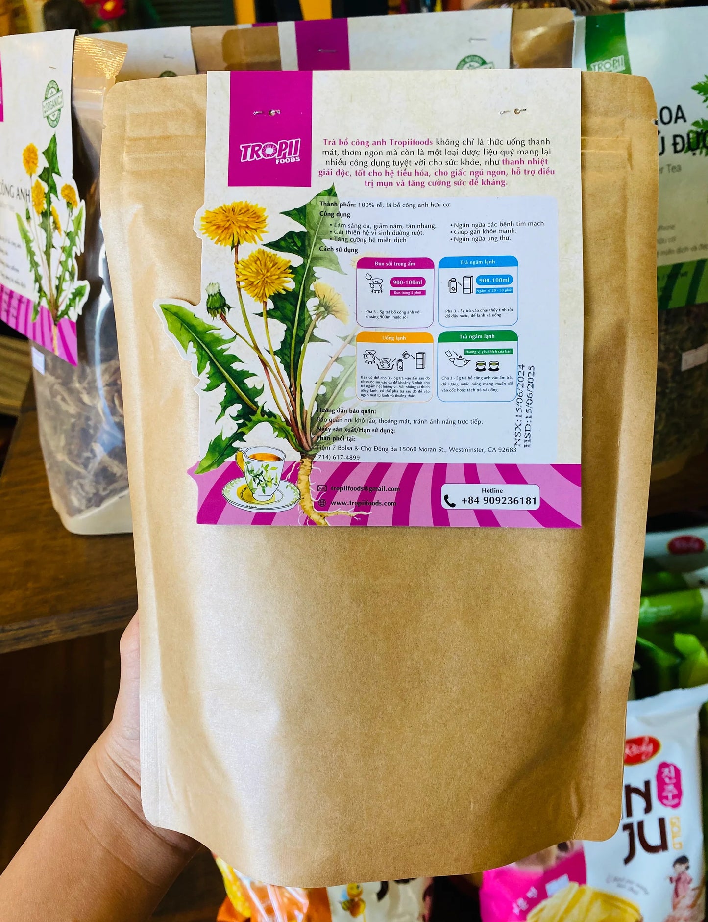Trà Bồ Công Anh 100g