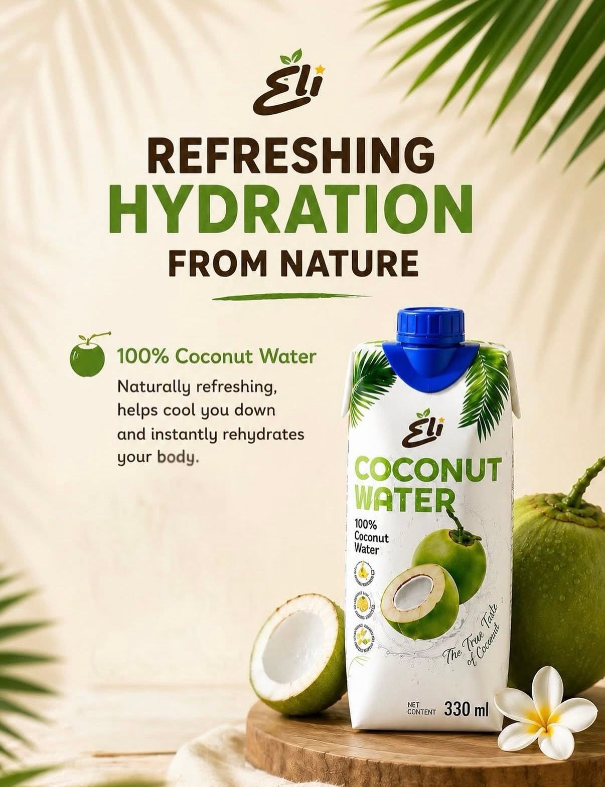 Nước Dừa Thái Lan ( Thùng 12 Hộp ) | Coconut Water 100%