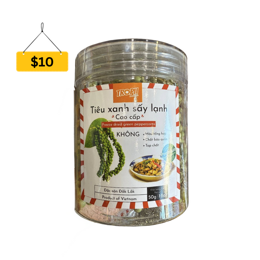 Tiêu Xanh Sấy Lạnh Tropii 1.8oz