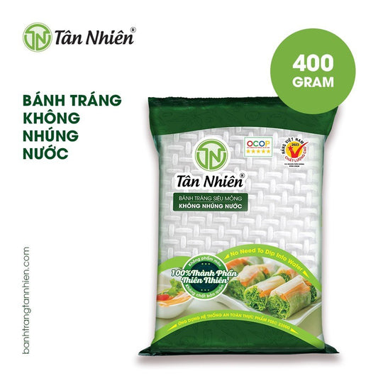 Bánh Tráng Không Nhúng Tân Nhiên 400g