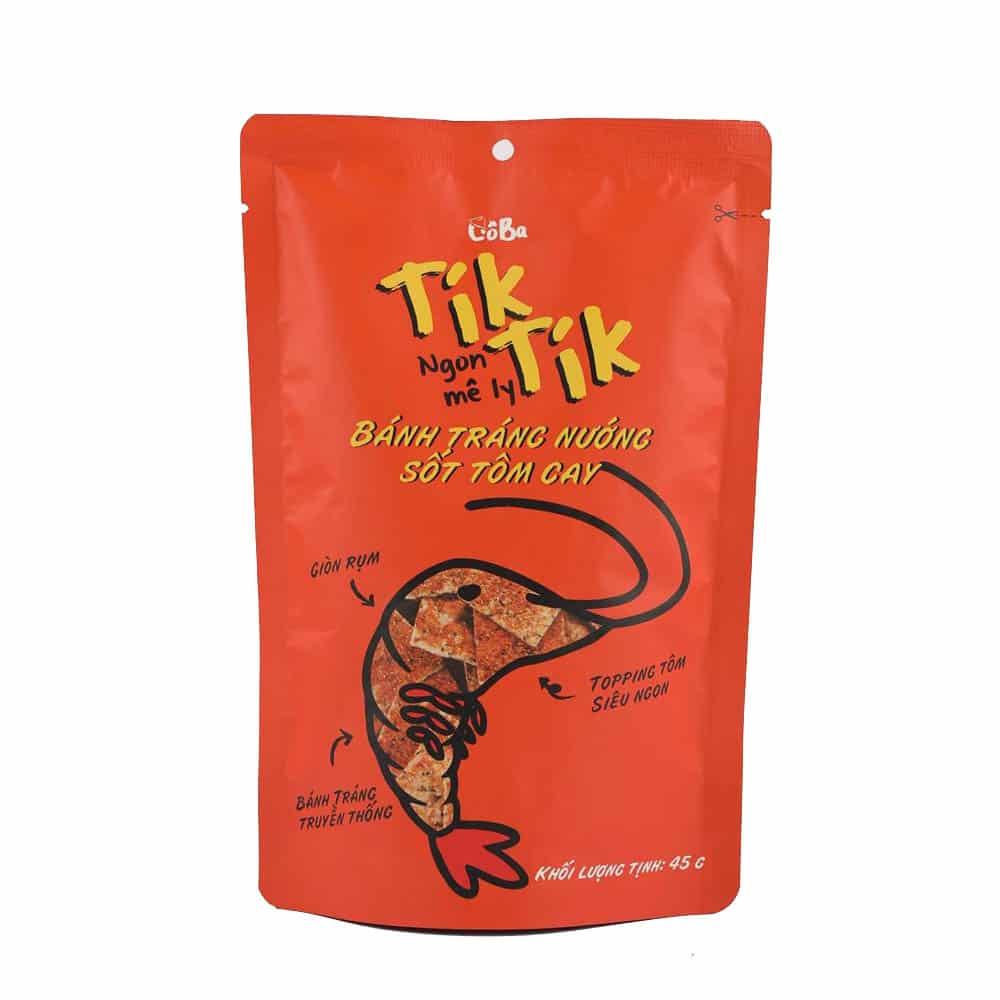 Bánh Tráng Nướng Sốt Tôm Cay Cô Ba