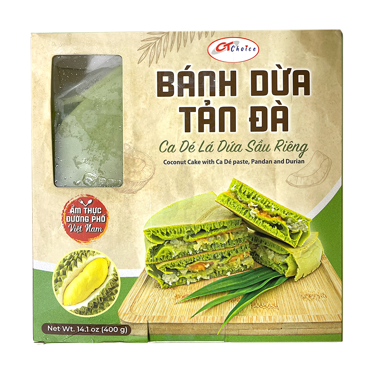 Bánh Dừa Tản Đà Ca Dé CT Choice 400g