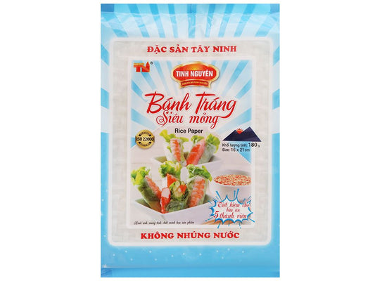 Bánh Tráng Không Nhúng Tinh Nguyên  180g