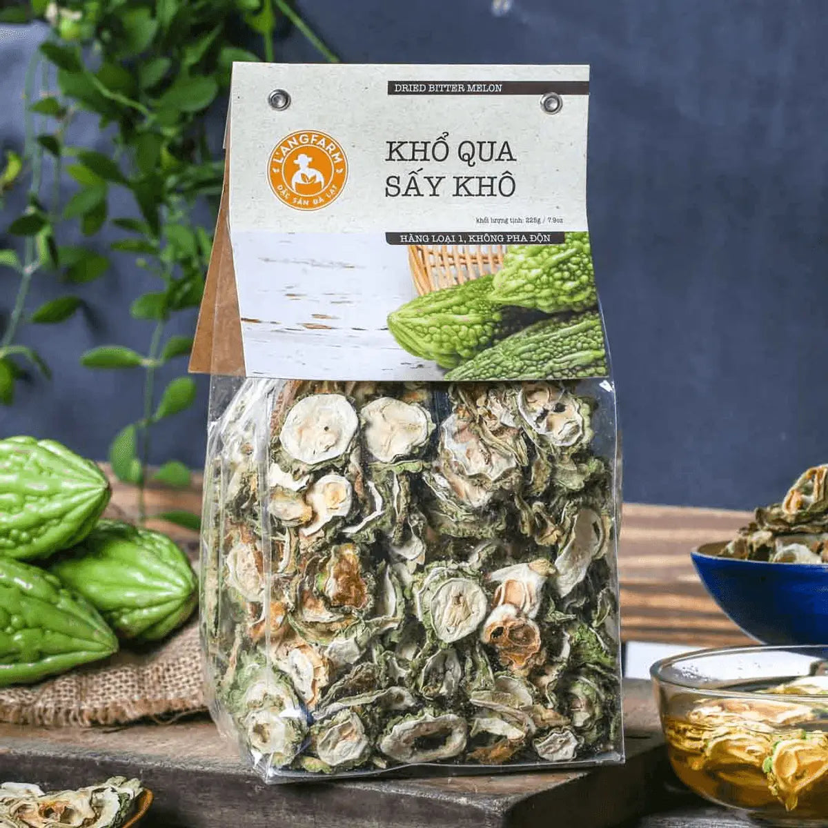 Khổ Qua Sấy Khô Langfarm 225g