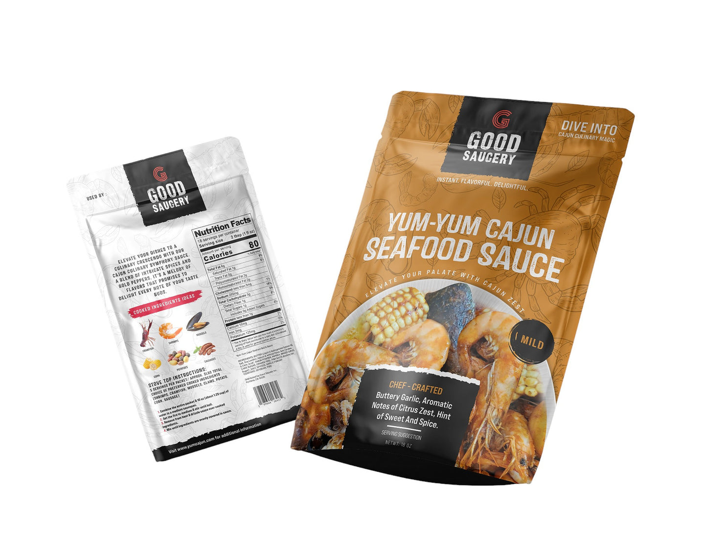 Yum-Yum Cajun Seafood Sauce 18 oz