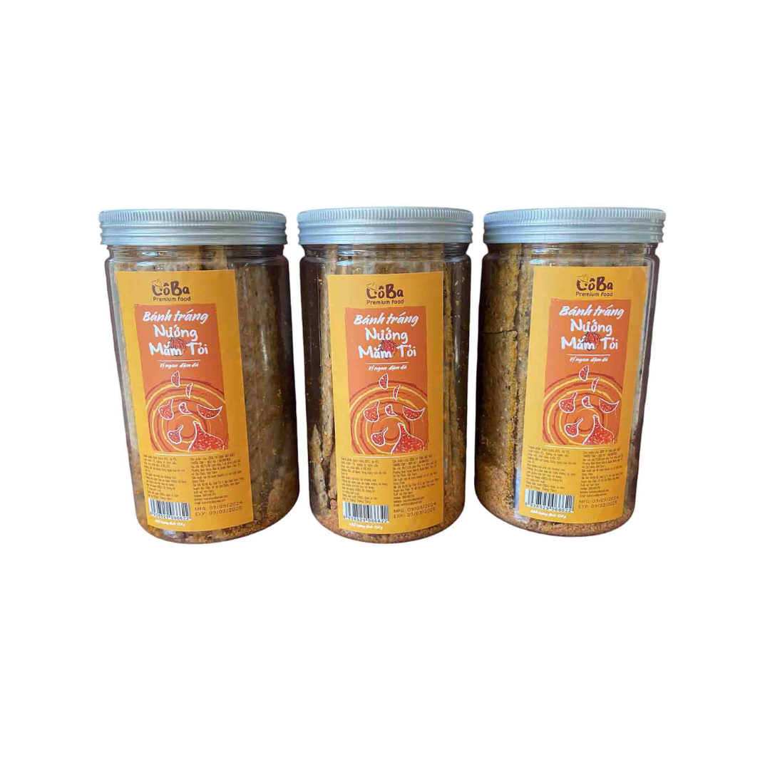 Bánh Tráng Nướng Mắm Tỏi Cô Ba