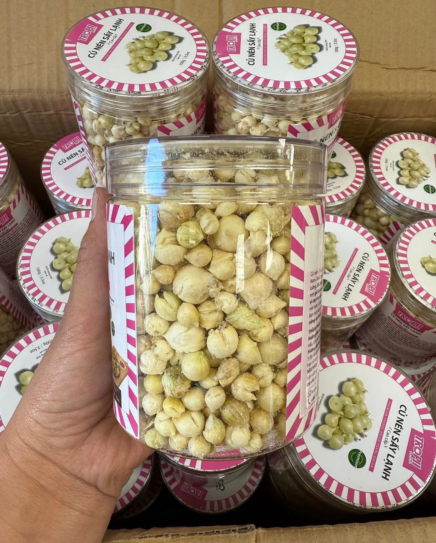 Củ Nén Sấy Thăng Hoa Tropii 3.5 oz