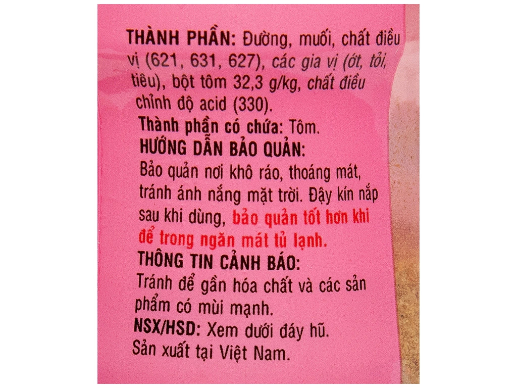 Muối Hảo Hảo | Hot-Sour Shrimp Flavor Salt