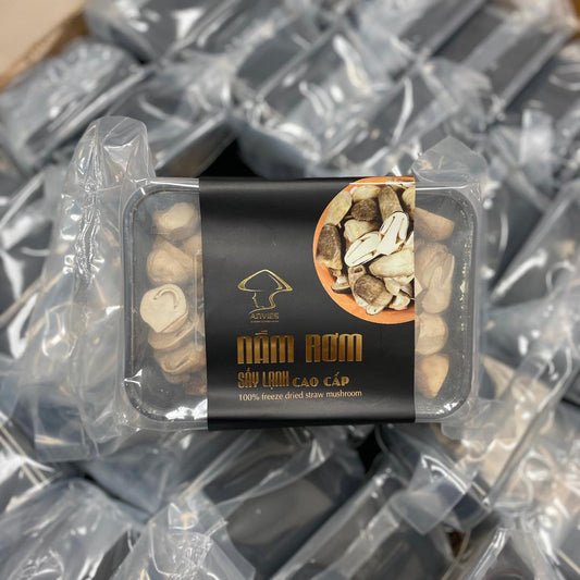 Nấm Rơm Sấy Lạnh Anvies 50g