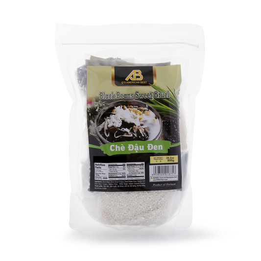 Set Chè Đậu Đen Q'S American 800g | Black Beans Sweet Gruel