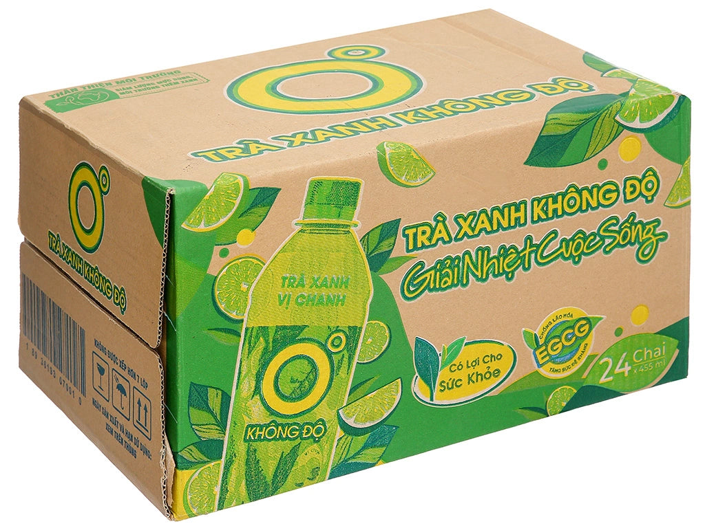 Trà Xanh Không Độ ( Thùng 24 Chai )
