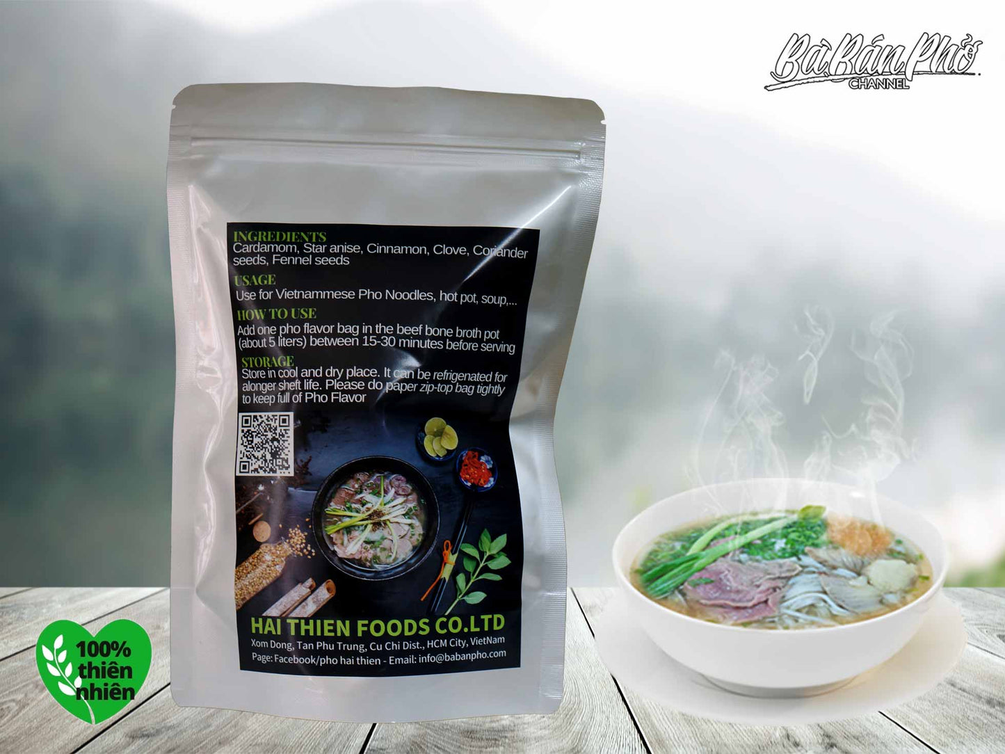 Túi Gia Vị Nấu Phở - Bà Bán Phở 11 oz